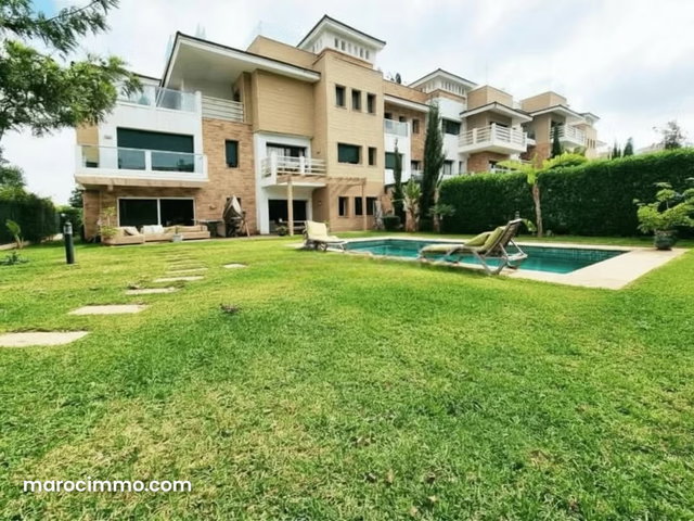 À LOUER – Rez de jardin de luxe, Palmeraie Bouskoura — 2
