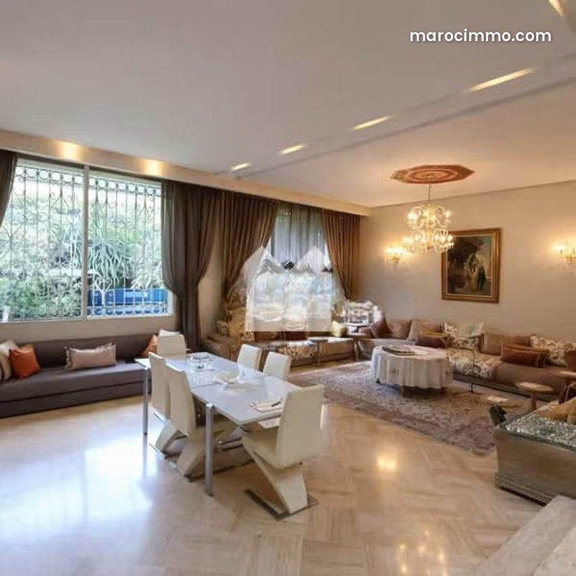 Brand-new 616 m² villa with 6 bedrooms and garden in Sidi Maarouf — Casablanca