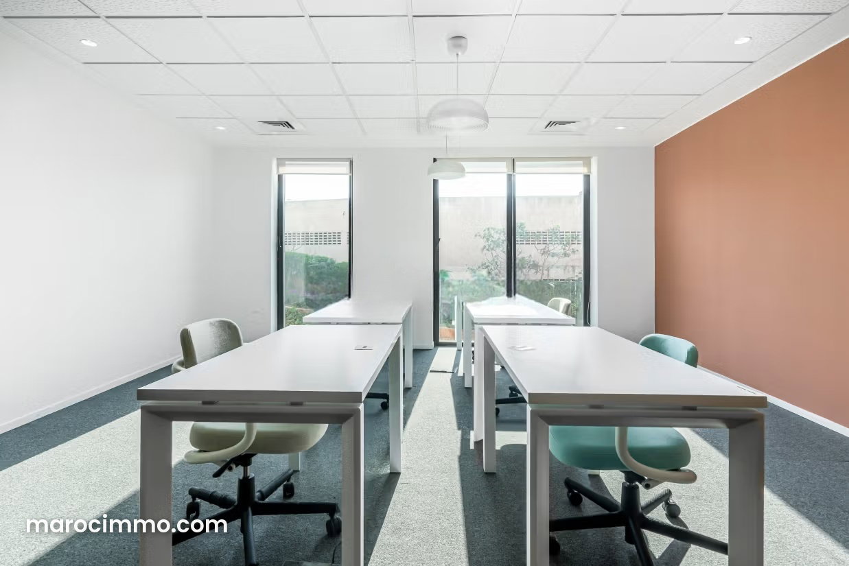 Office for rent in Anfa, Casablanca, turnkey professional space — Casablanca