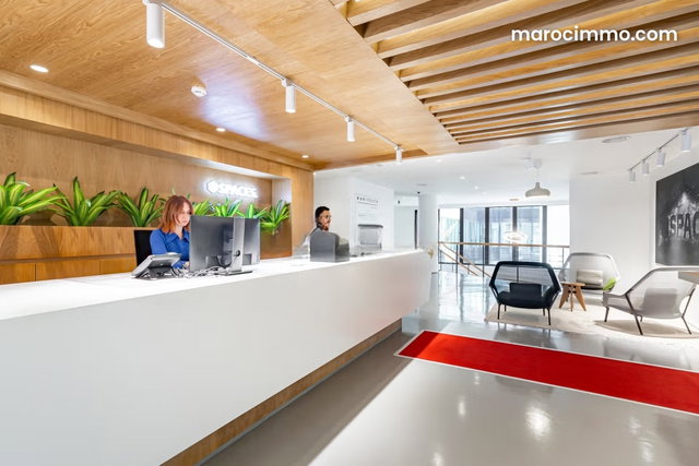 Un bureau pour 15 à Casablanca, Spaces Anfa Place — 4