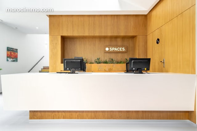 Un bureau pour 2 à Spaces La Rocade Rabat — 3