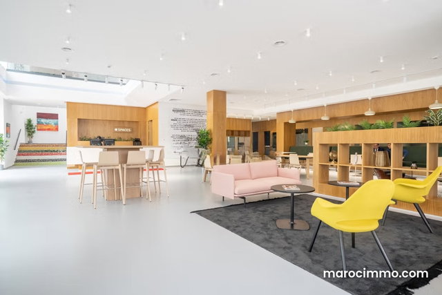 Un bureau pour 4 à Spaces La Rocade Rabat — 5