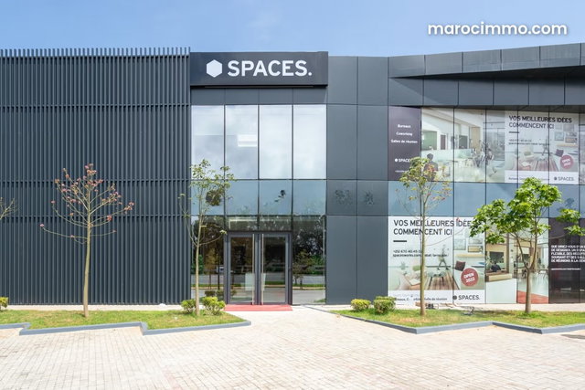 Un bureau pour 4 à Spaces La Rocade Rabat — 3