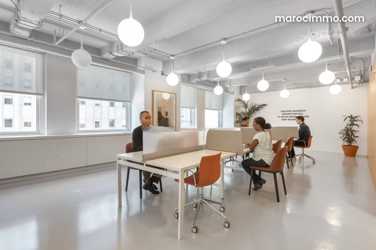 Office for Rent in Casablanca’s Golden Triangle, Premium Building — Casablanca