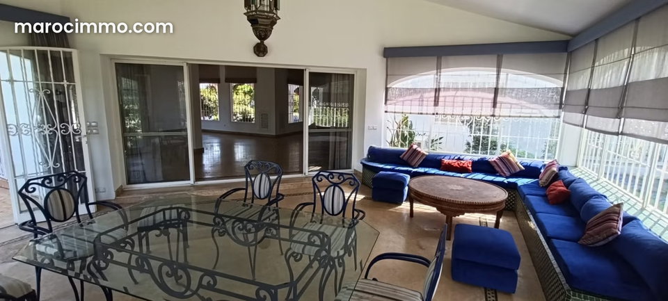 Location d’une superbe villa sur souissi km 13
