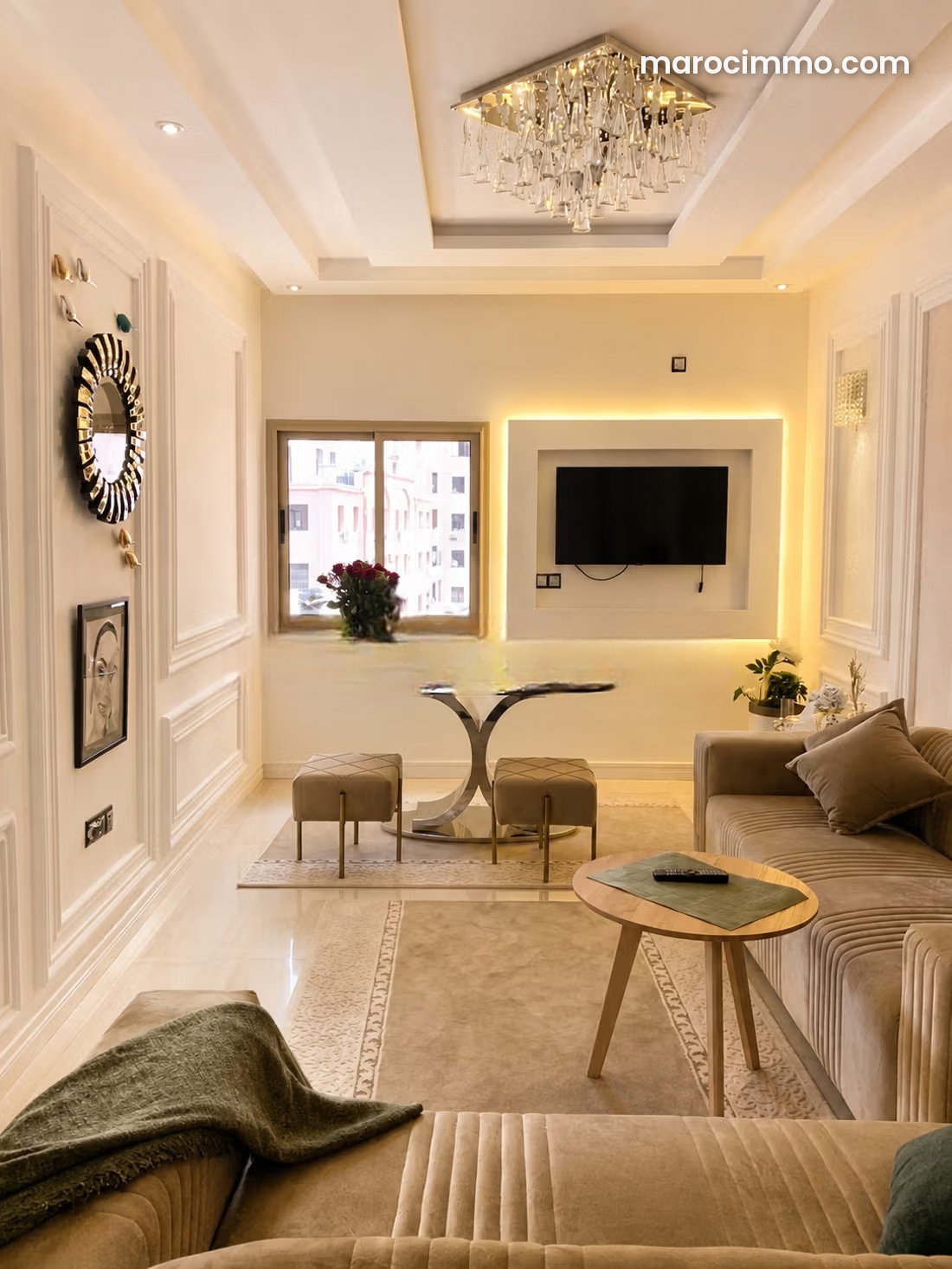 Furnished apartment with terrace for rent in Issil, Marrakech — Marrakesh
