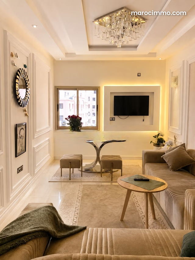 Appartement 2 Chambres Location Longue Durée — Marrakech