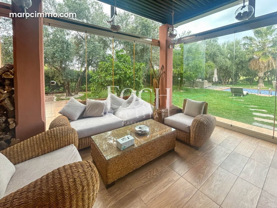 Villa 700 m² avec piscine et vue Atlas, Route d'Ourika Marrakech — Marrakech