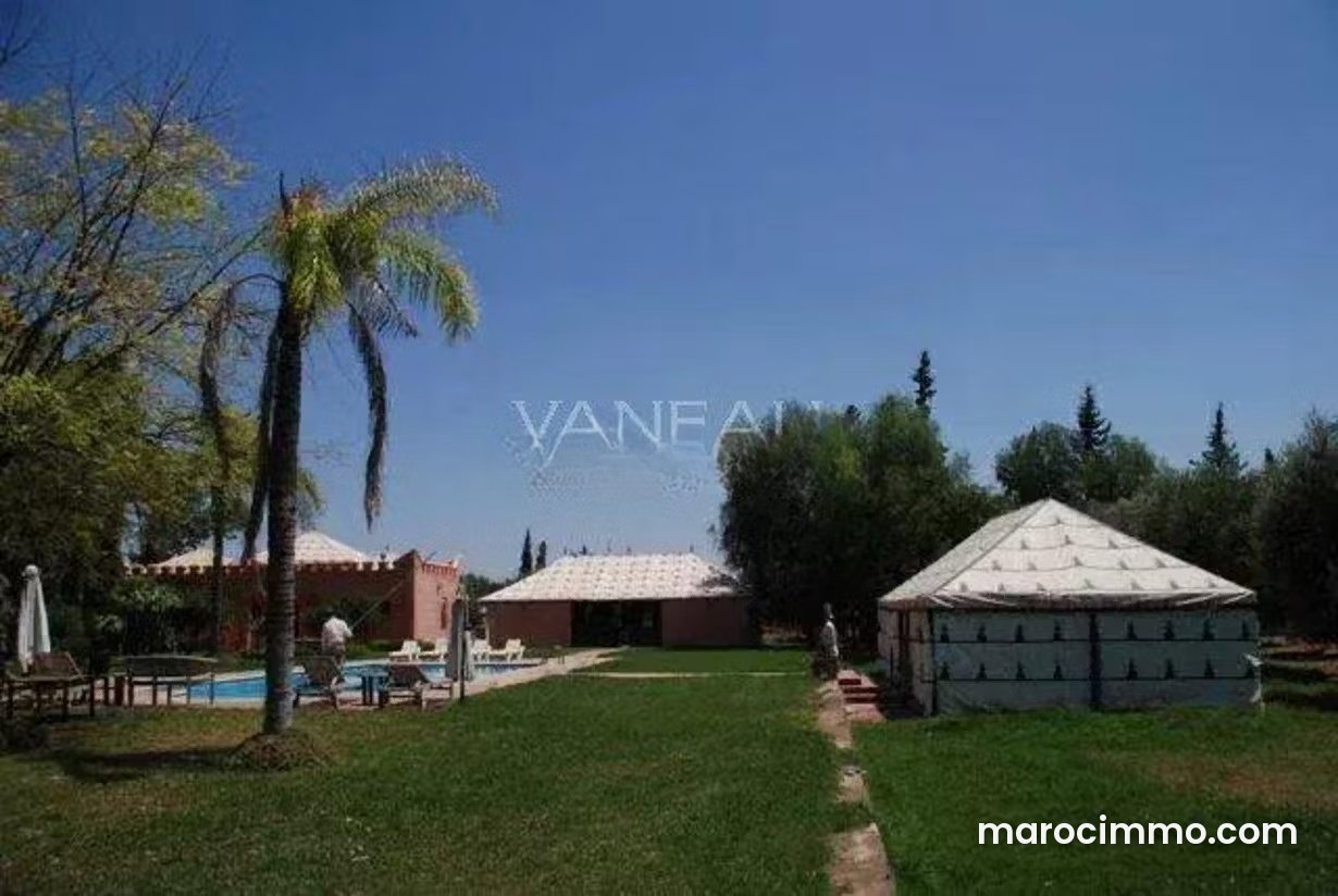 Domaine de 4,9 ha avec oliveraie, Sidi Brahim, Marrakech — Marrakech
