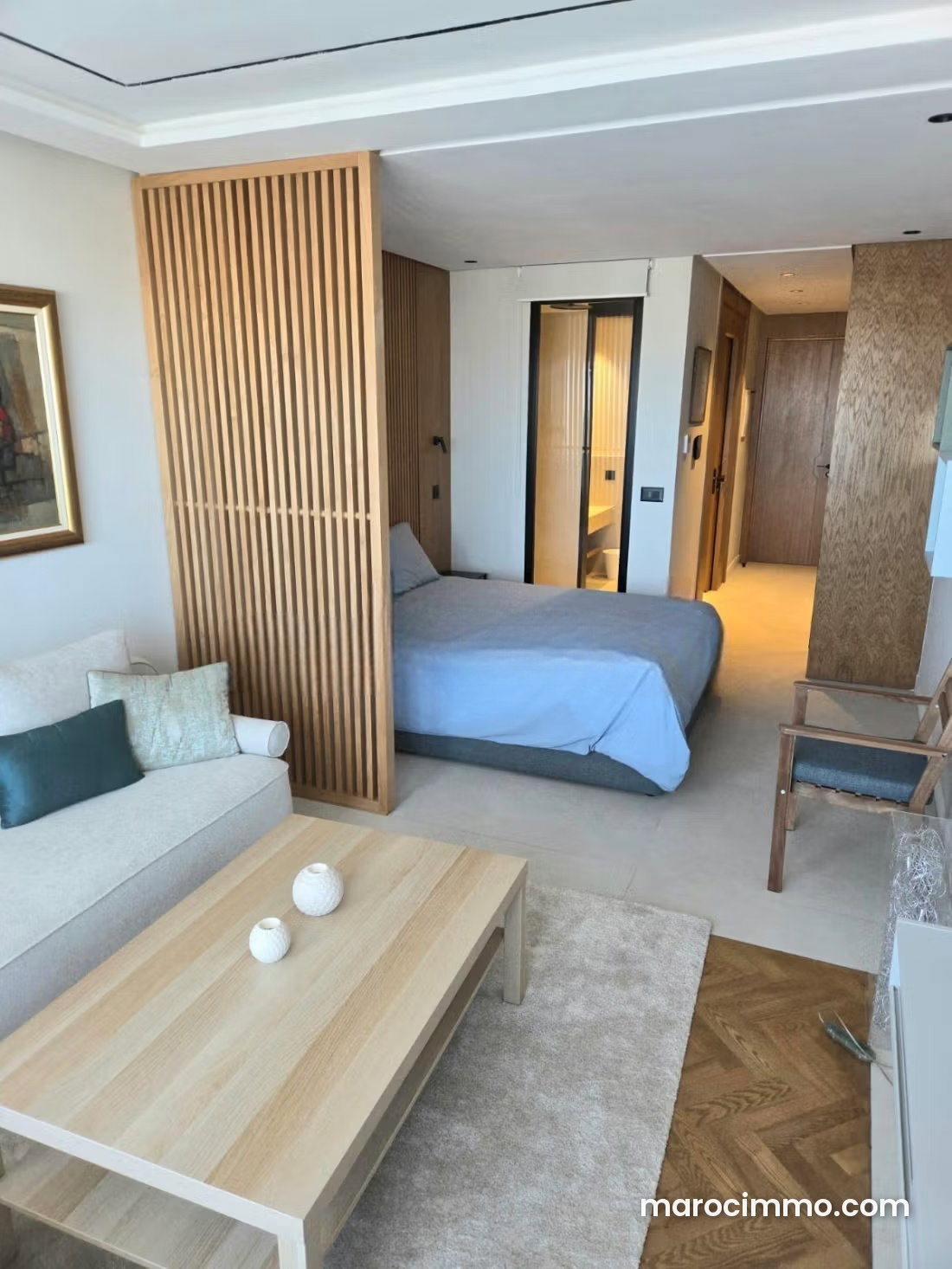 High-End Furnished Studio with Terrace, C.I.L., Casablanca — Casablanca