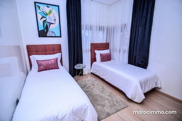 Louez cet appartement à Boulevard Med 6.2 chambres. Meublé — 4