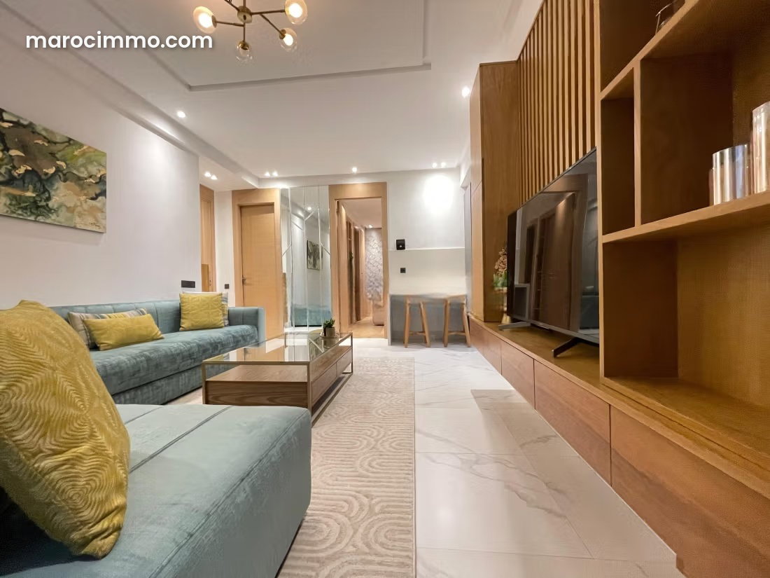 Furnished 2-bedroom apartment for rent in Oasis, Casablanca — Casablanca
