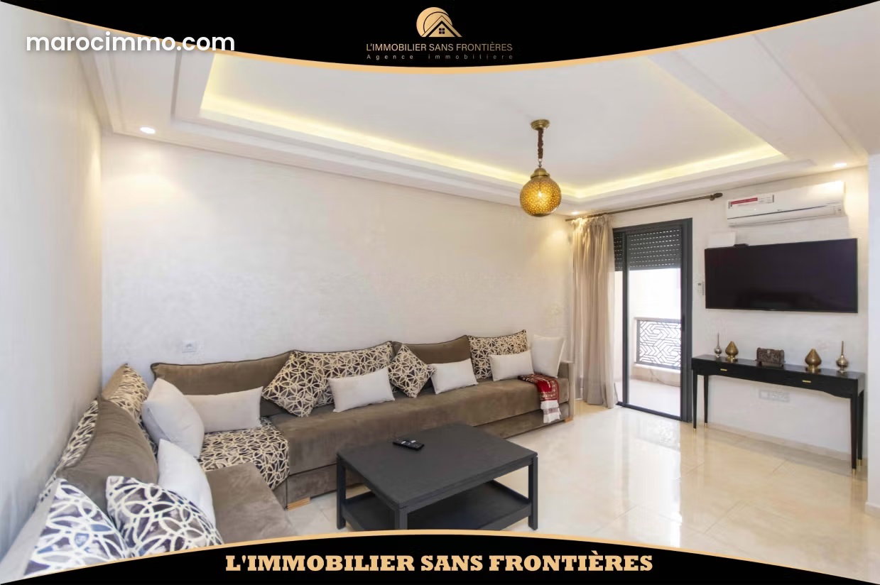 Appartement 72 m² à vendre Guéliz, Marrakech avec terrasse — Marrakech