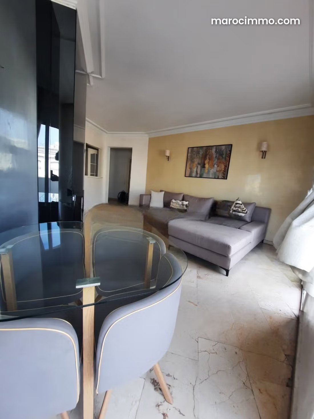 Furnished apartment for rent in Casablanca's Golden Triangle — Casablanca