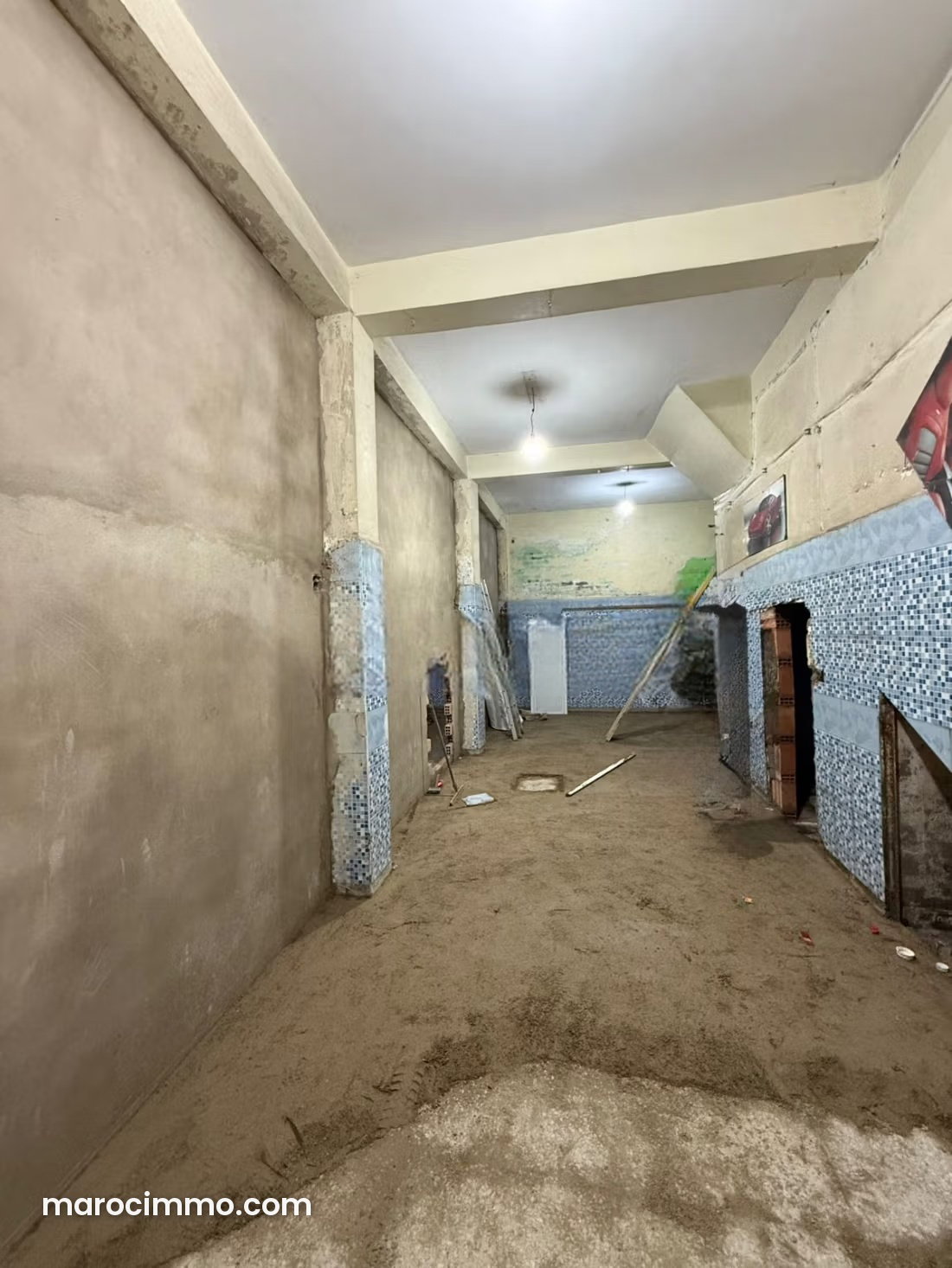 محل تجاري بارز للكراء بحي مرجان في طنجة — طنجة