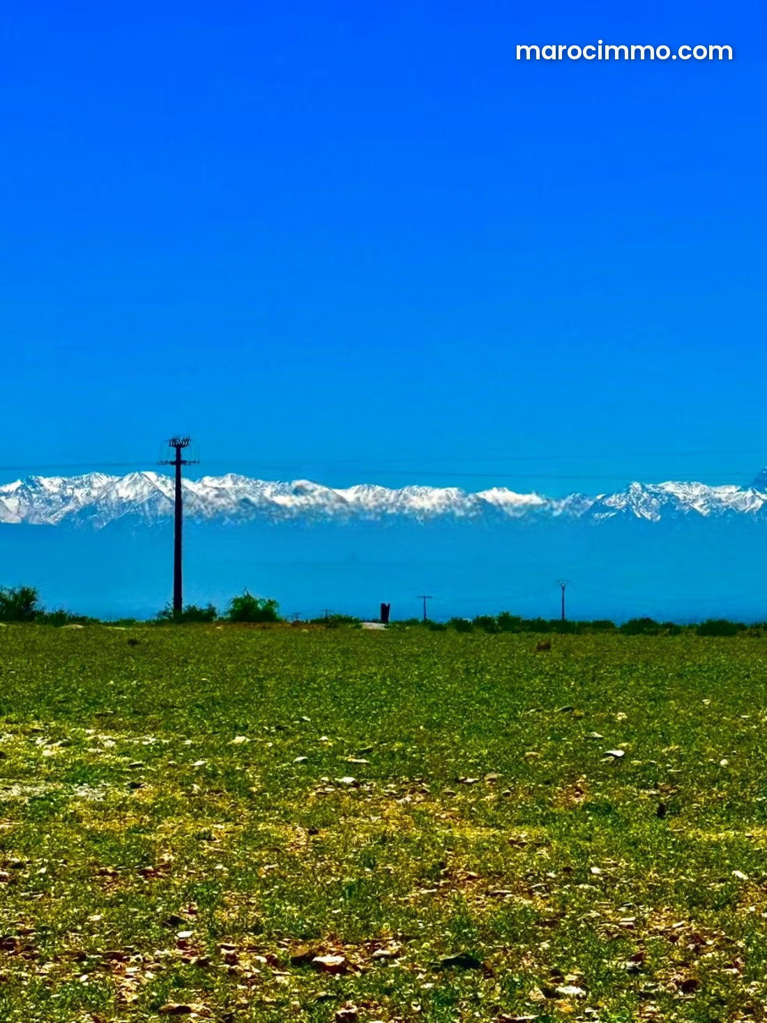 10,000 m² Plot on the Fès–Marrakech Road for Sale — Marrakesh