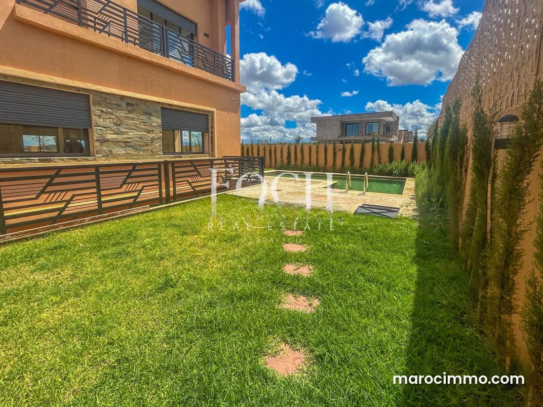 Villa 400 m², 6 chambres, piscine et vue montagne, Marrakech — Marrakech