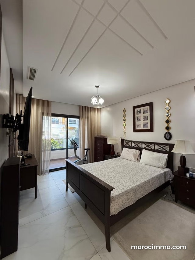 Magnifique villa à louer à Boukhalef. 6 pièces confortables. Bien meublé — 5