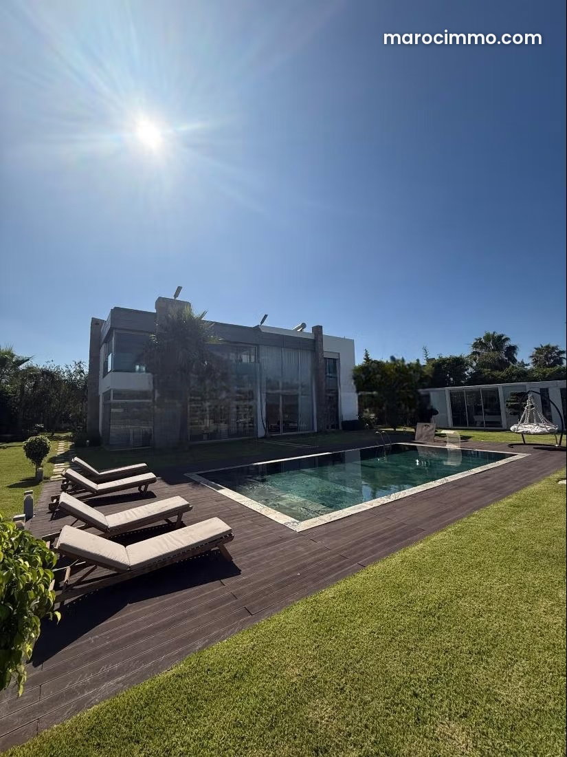 4-Suite Sea-View Villa on the First Line of Bouznika Golf — Bouznika