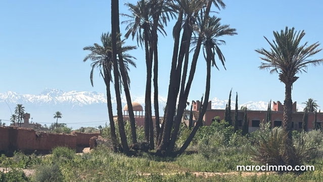 Land titled 13,400 m² with clear view Atlas — 2
