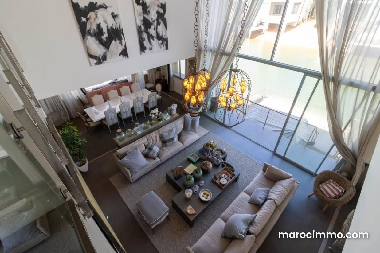 Villa 475 m² avec piscine, Plage Oued Cherrat, Bouznika — Bouznika
