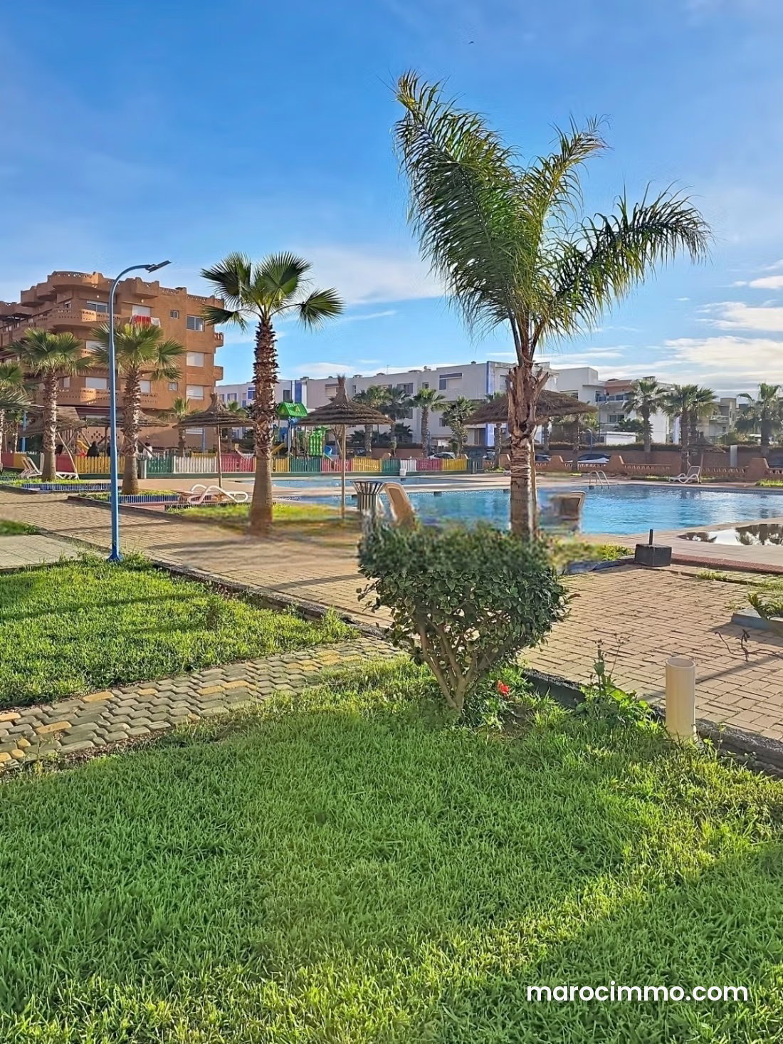 Appartement 102 m² face à l'océan, El Mansouria, piscine privée — El Mansouria