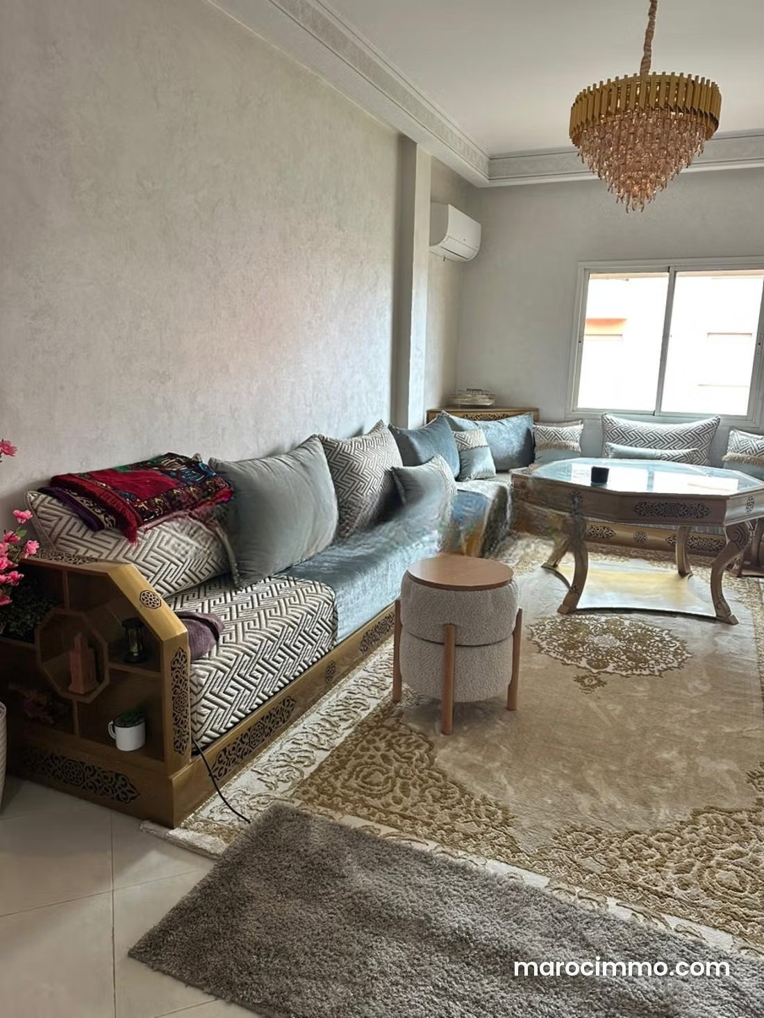Furnished 80 m² Apartment for Rent in Mabrouka, Marrakech — Marrakesh