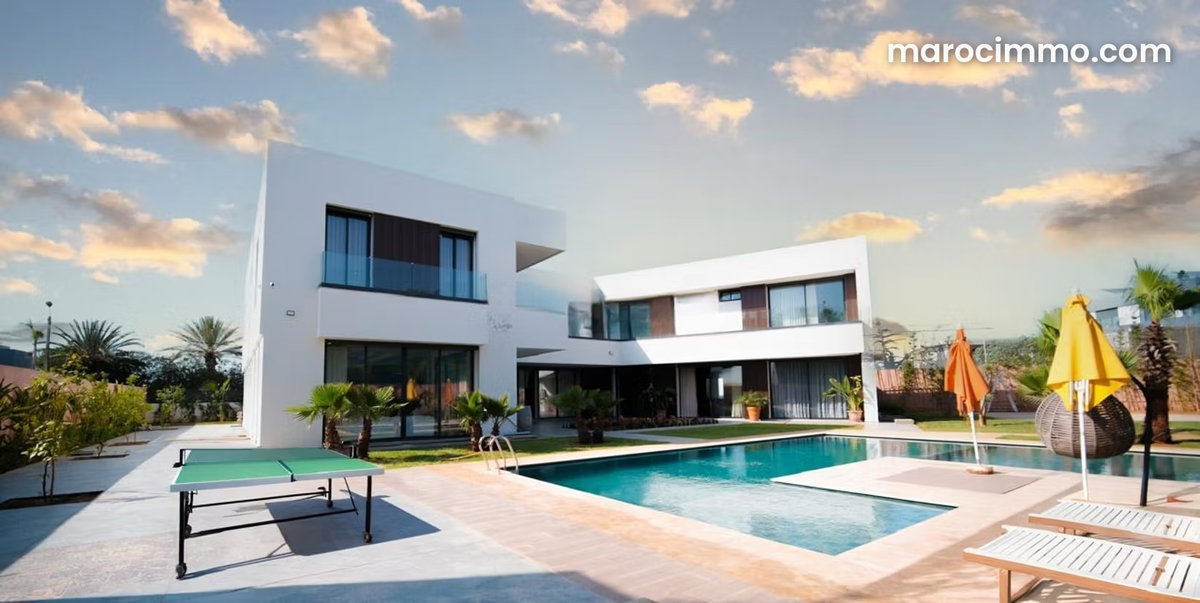 Neuve à Vendre à Rabat Souissi Villa neuve haut standing 1700 m2