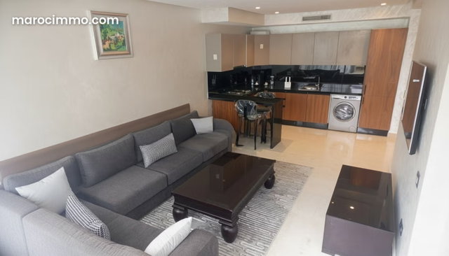 Luxueux studio neuf haut standing de 64 m² à louer meublé – Les Princesses, Casablanca — 3