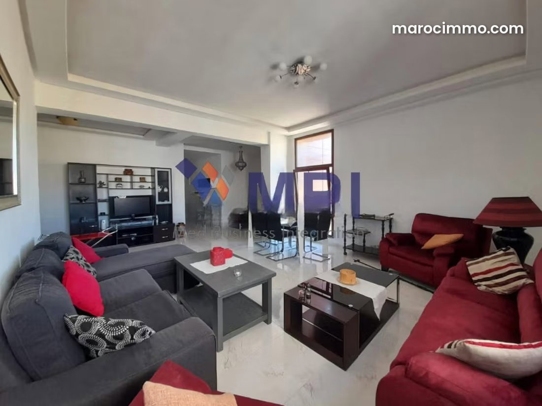 Appartement meublé 127 m² avec terrasse à Mesnana Tanger — Tanger