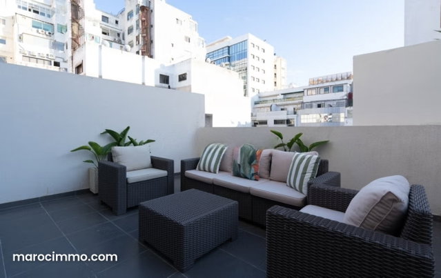 Luxueux appart hôtel à louer à Anfa à Casablanca — 2