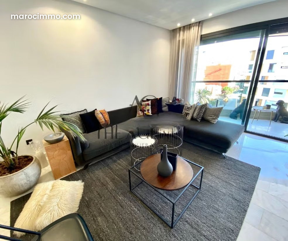 180 sqm Furnished Apartment, 3 Bedrooms, Les Princesses, Casablanca — Casablanca