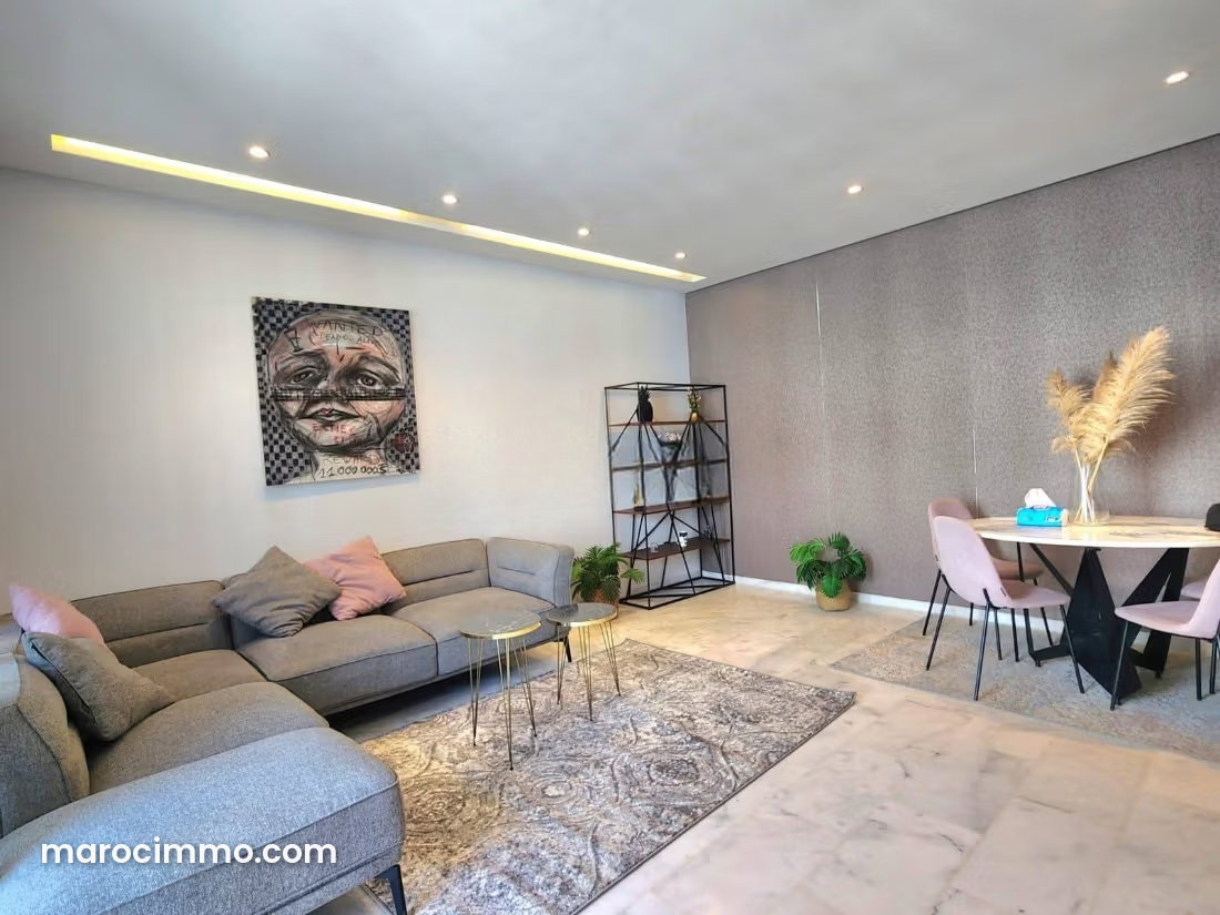 Furnished 90 sqm Apartment in Casablanca Finance City — Casablanca