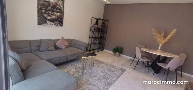 Bel appartement en location à Casablanca Finance City. Surface de 90 m². Meublé — 4