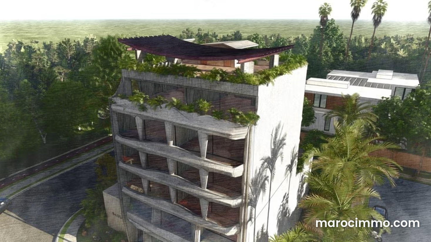 55 sqm office for rent, Casablanca Finance City — Casablanca