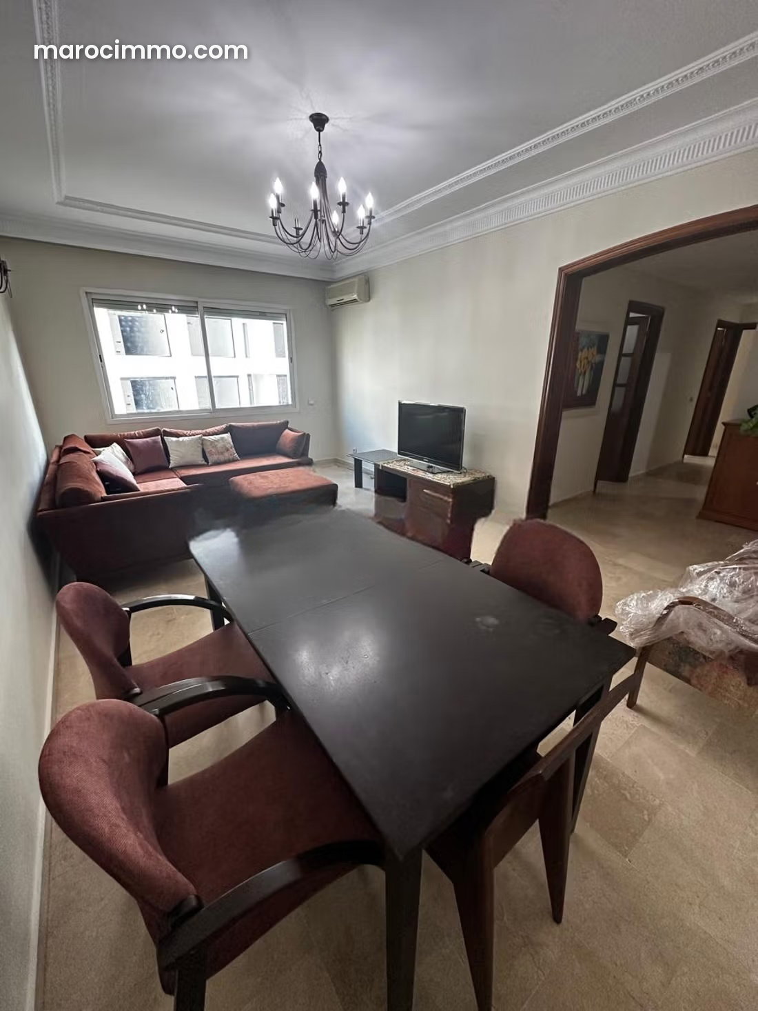 Furnished 3-Room Apartment, Hospitals District, Casablanca — Casablanca