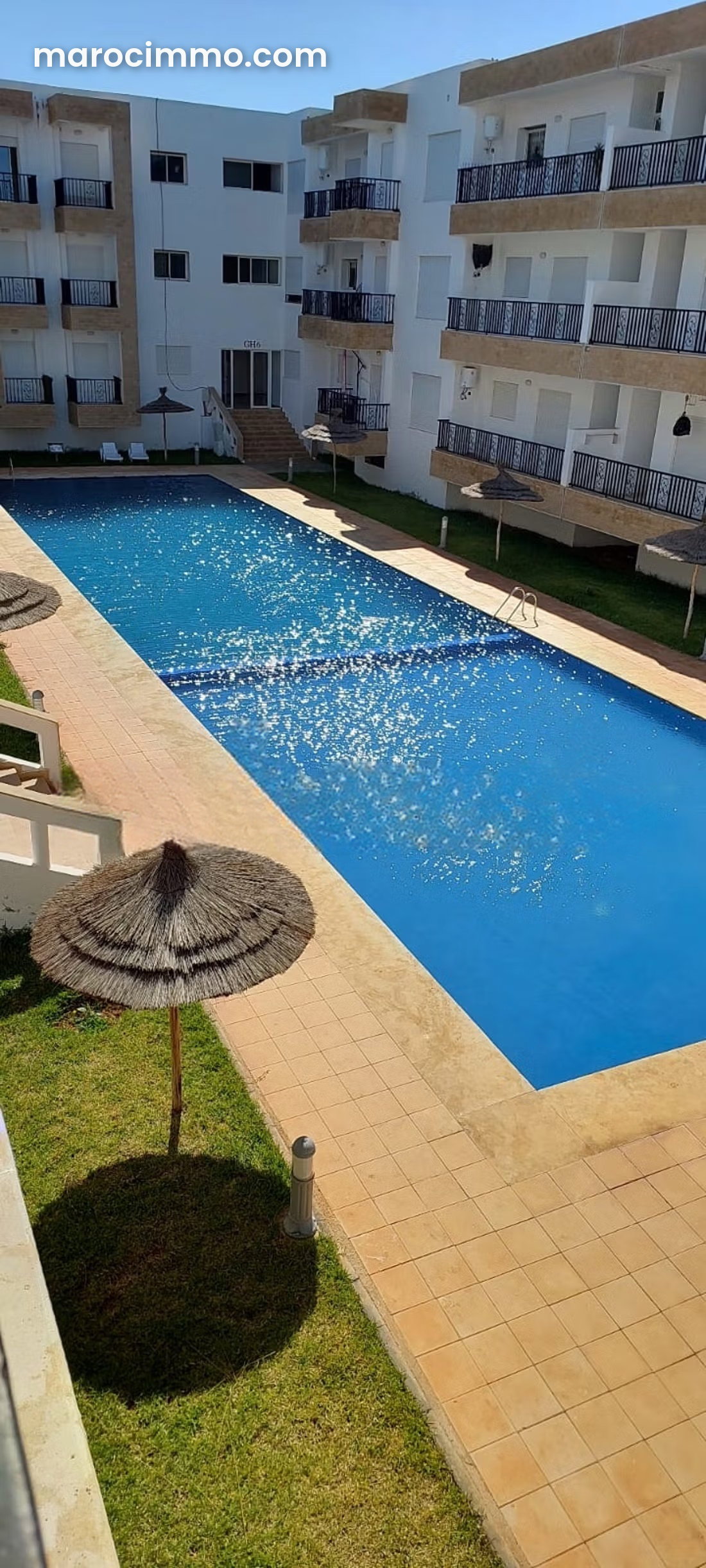84 sqm Apartment with Swimming Pool in El Mansouria — El Mansouria