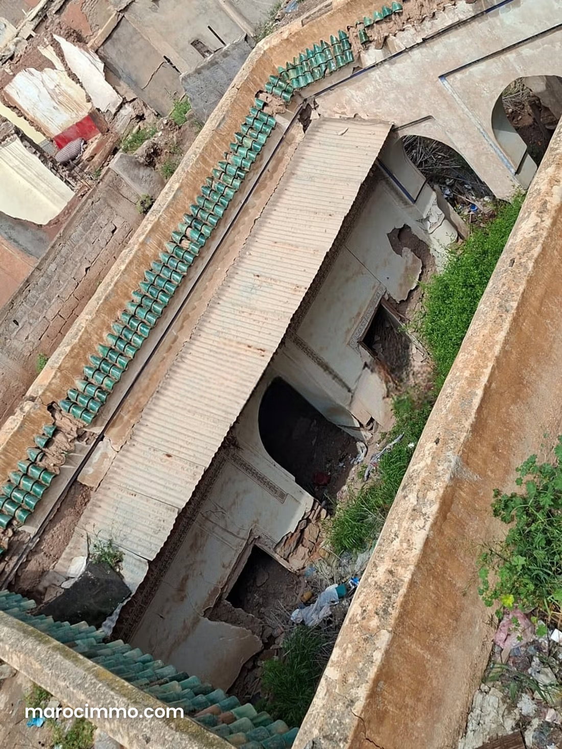 Riad 470 m² à rénover, cœur de Médina, Marrakech Ben Saleh — Marrakech