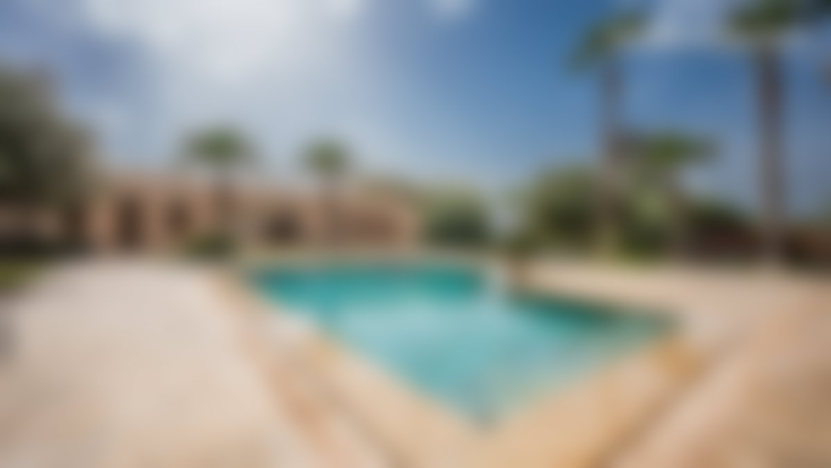 فيلا فاخرة بحديقة ومسبح على طريق ورزازات مراكش