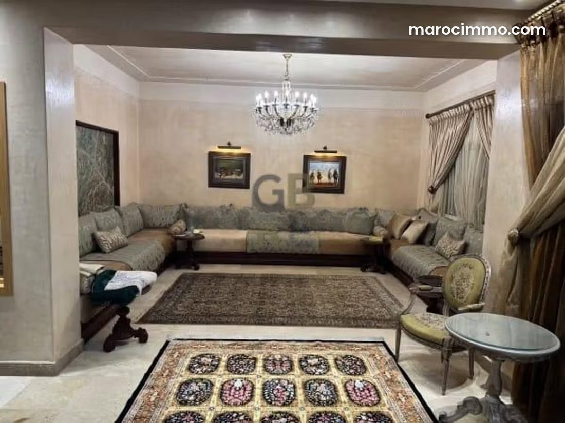231 m² Apartment, 3 Bedrooms with Terrace, Riyad, Rabat — Rabat