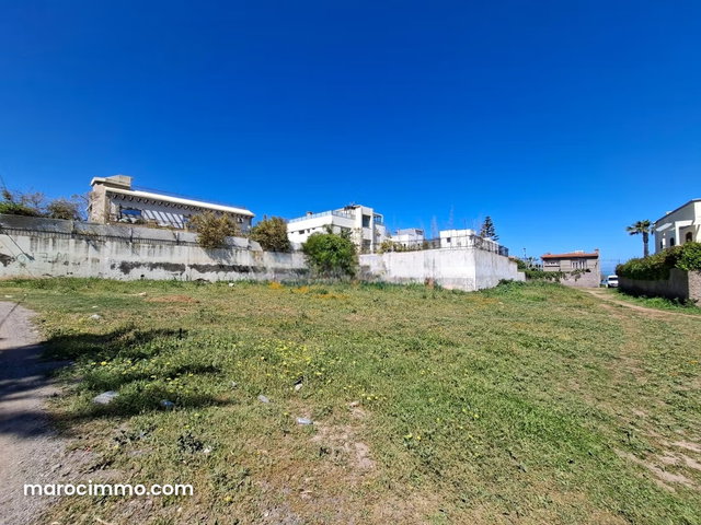 Terrain à vendre à Dar Bouazza. Superficie 499 m² — 3
