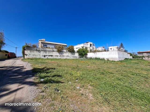 Terrain à vendre à Dar Bouazza. Superficie 499 m² — 4