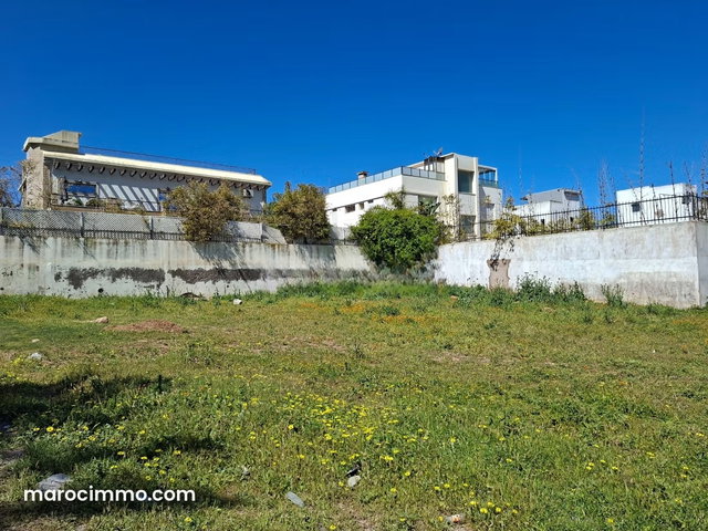 Terrain à vendre à Dar Bouazza. Superficie 499 m² — 2