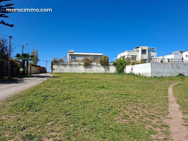 Terrain à vendre à Dar Bouazza. Superficie 499 m² — 5