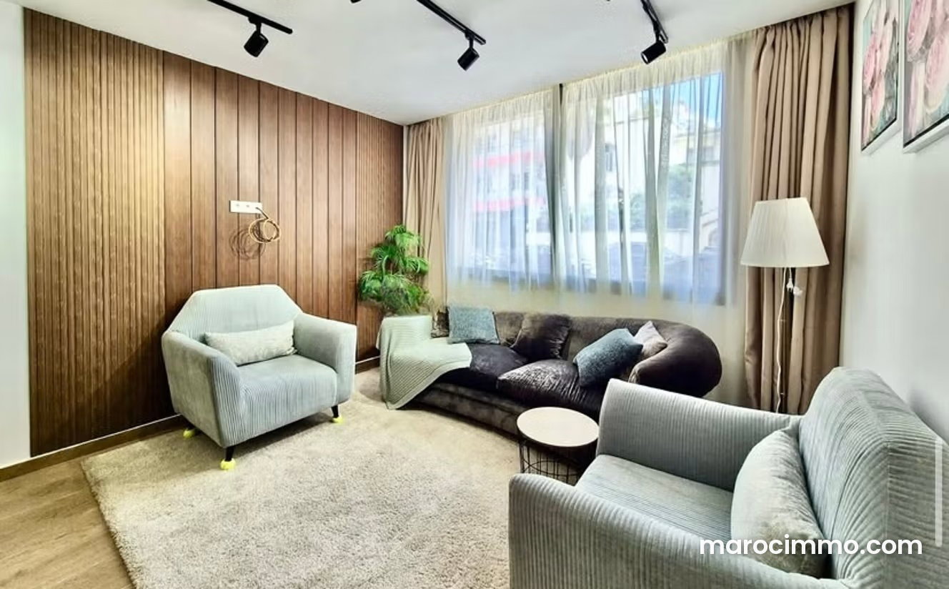 Appartement meublé 52 m², Gauthier, Casablanca — Casablanca