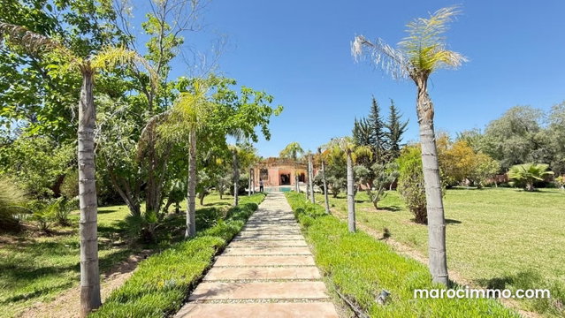 Villa de luxe a vendre la route de Fès Marrakech 5000m — 4