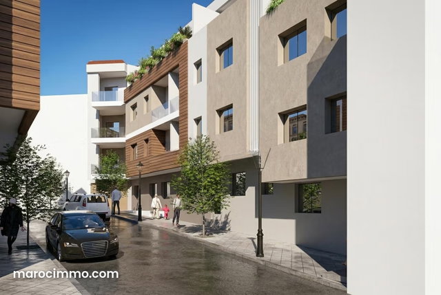Vente d'un bel appartement à Asilah. Surface totale 52 m². Parking et ascenseur — 5