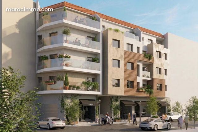 Vente d'un bel appartement à Asilah. Surface totale 52 m². Parking et ascenseur — 2
