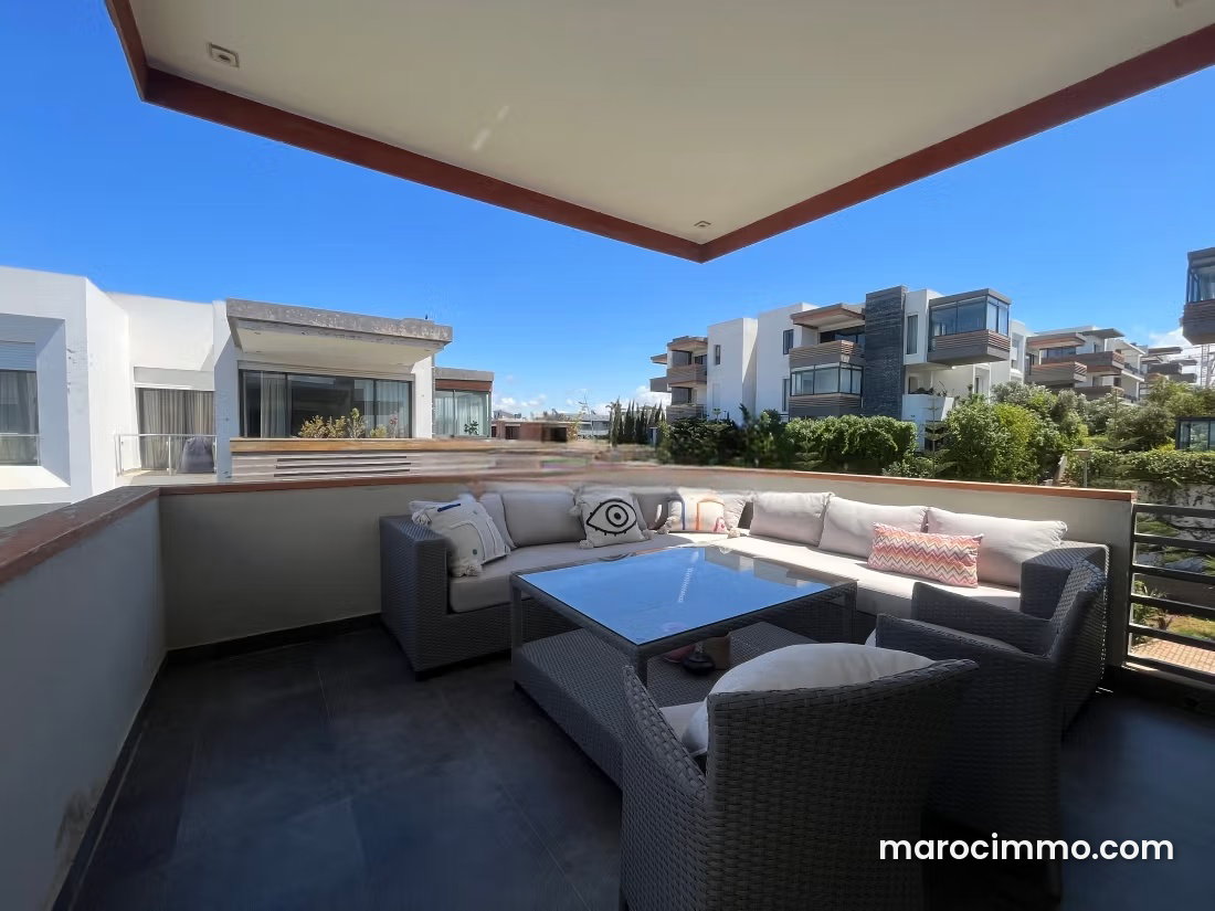 Appartement vue mer 199 m² avec terrasse à Dar Bouazza — Dar Bouazza