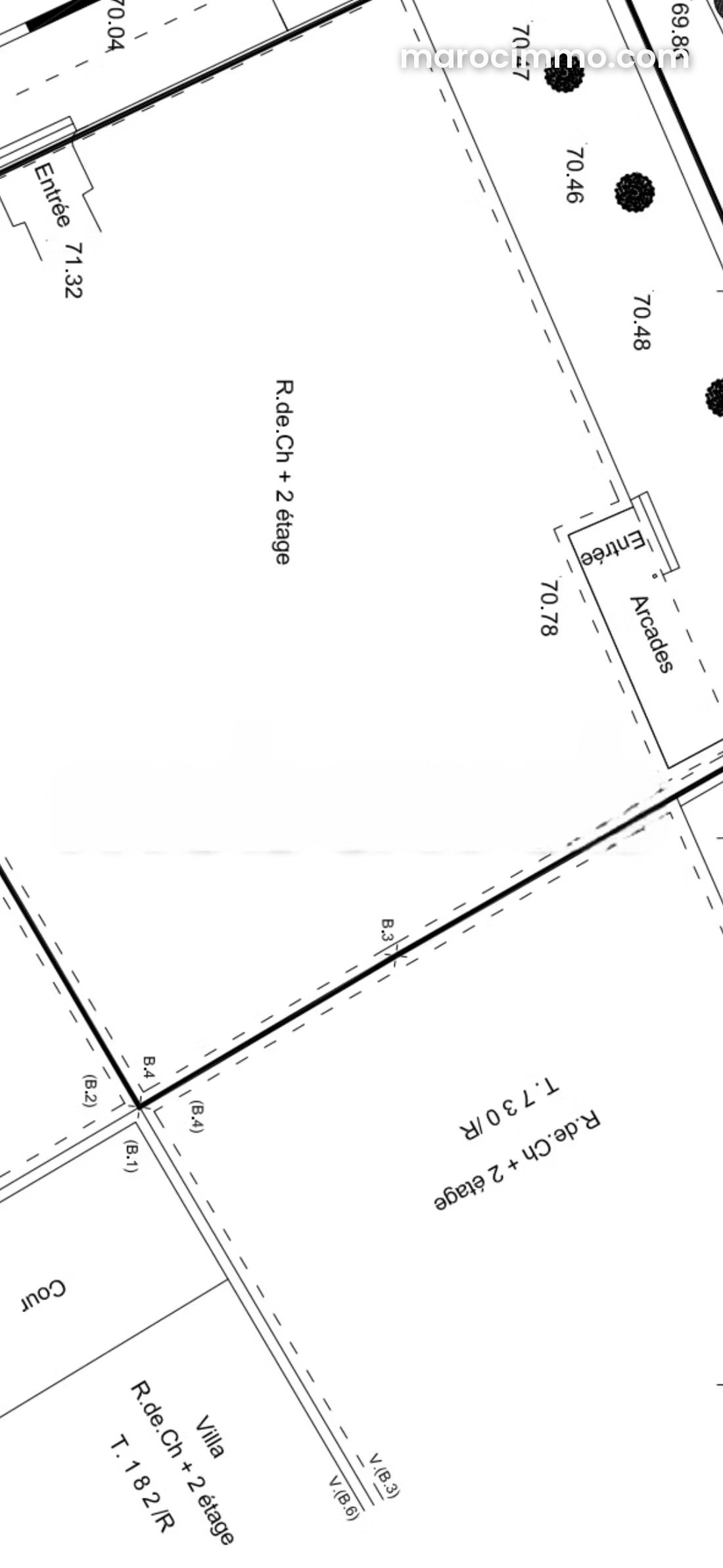 Corner Commercial Plot on Hassan Avenue, Rabat — Rabat